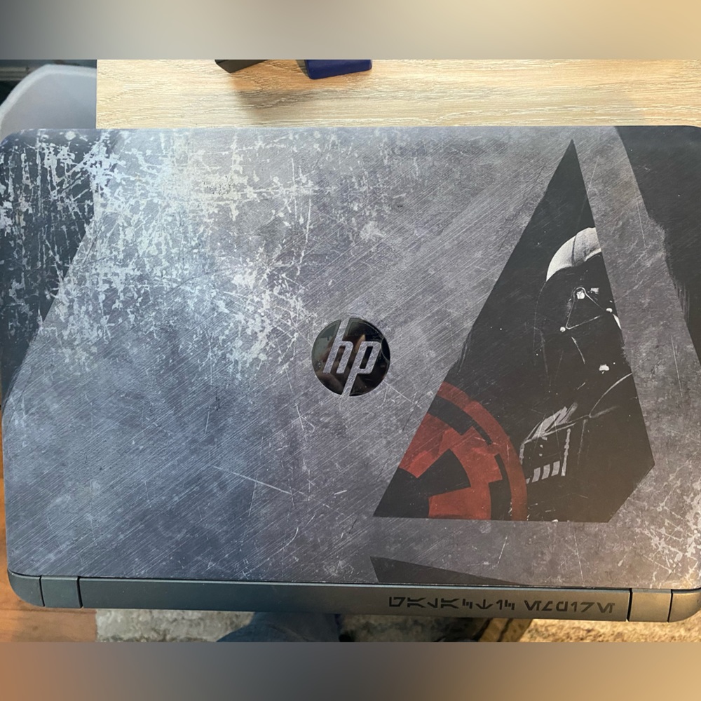 HP 15.6 inch screen, special edition, Star Wars laptop. Collector edition.